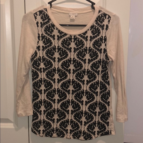 J. Crew Tops - Adorable top from J. Crew size medium. 3/4 sleeves
